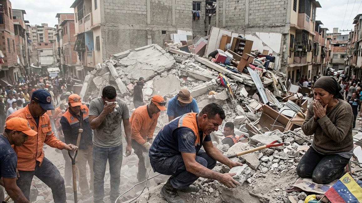 The earthquakes in Venezuela were 7.0 and 7.5, respectively on the Richter magnitude scale. That’s big. At this moment, over 1 500 deaths are reported and caused by the collapse of around 800 buildings.